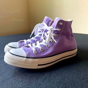 Converse Women’s Purple High Top